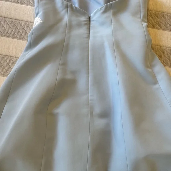 Sachin + Babi Light Blue Strapless Mini Dress (hemmed to fit size small) - Picture 7 of 9